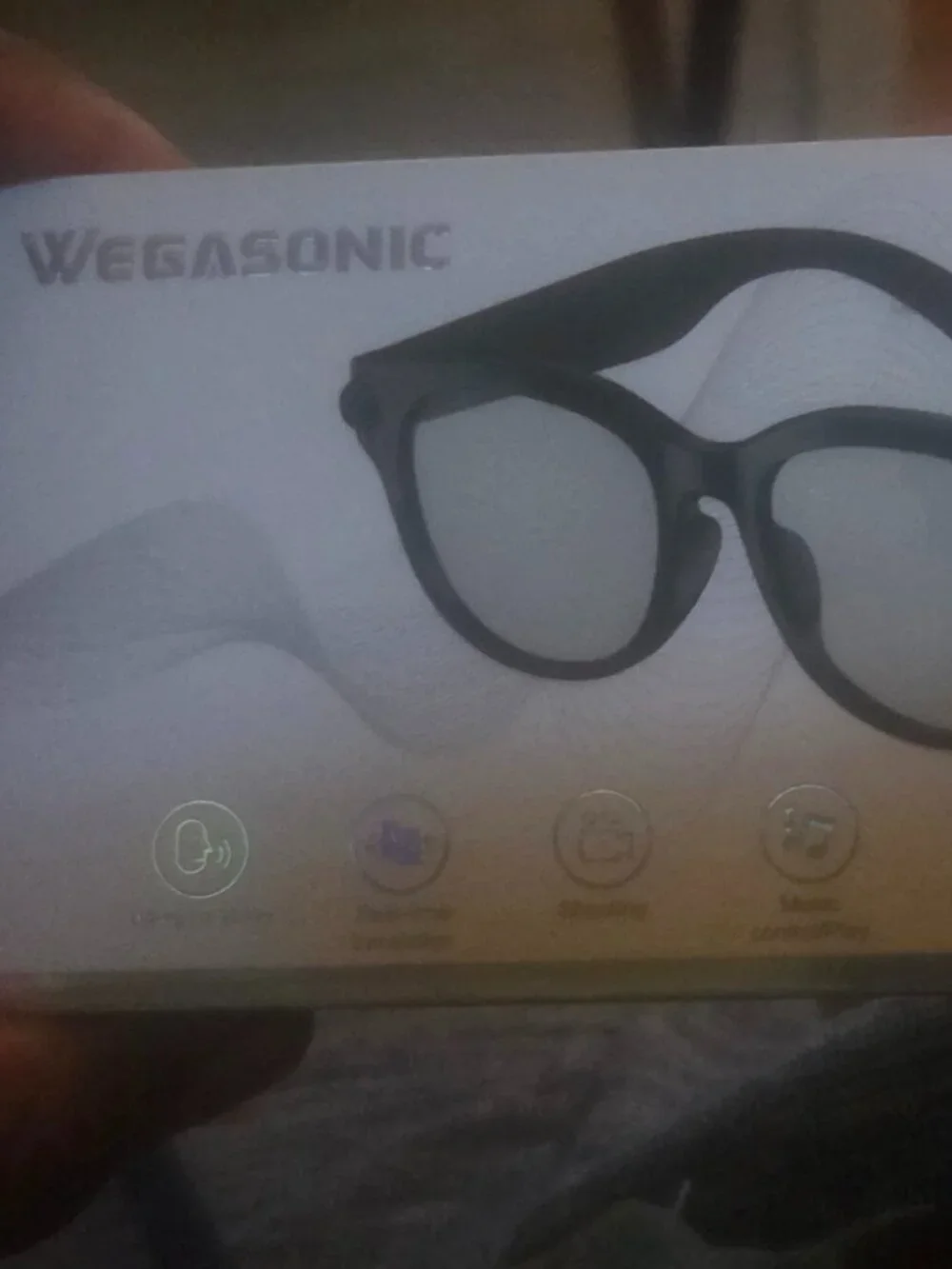 Wegasonic AI smart glasses s99